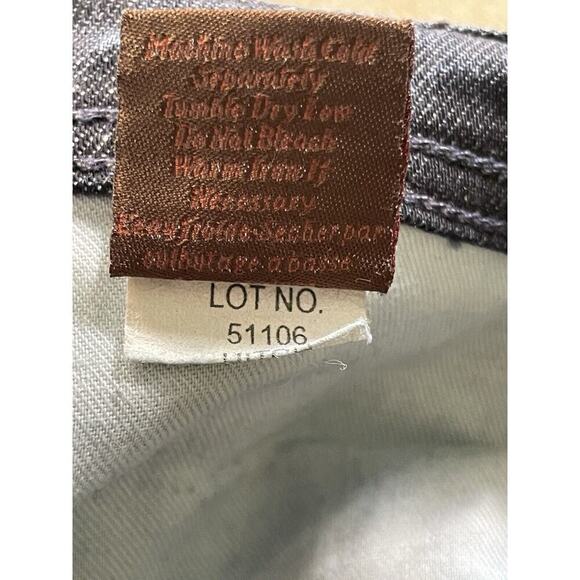 JAMES CURED BY SEUN Dry Aged Denim Womens Size 26 Dark Washed Jeans Low Rise - Picture 11 of 13